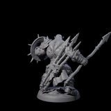 Marauding Orc Raider B Miniature for Dungeons and Dragons, Pathfinder or other TTRPGs