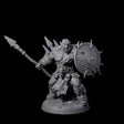 Marauding Orc Raider B Miniature for Dungeons and Dragons, Pathfinder or other TTRPGs