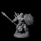 Marauding Orc Raider B Miniature for Dungeons and Dragons, Pathfinder or other TTRPGs