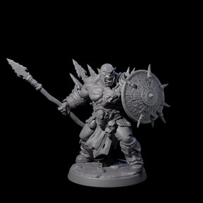 Marauding Orc Raider B Miniature for Dungeons and Dragons, Pathfinder or other TTRPGs