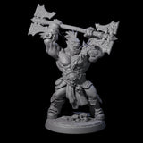Marauding Orc Raider C Miniature for Dungeons and Dragons, Pathfinder or other TTRPGs