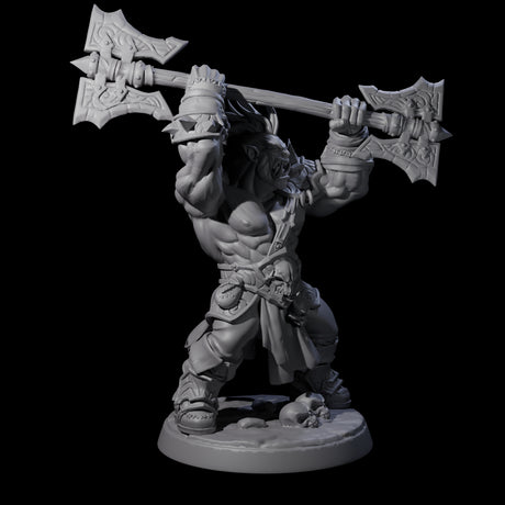 Marauding Orc Raider C Miniature for Dungeons and Dragons, Pathfinder or other TTRPGs