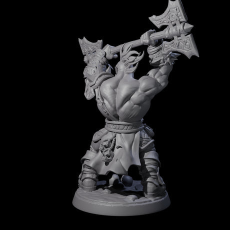 Marauding Orc Raider C Miniature for Dungeons and Dragons, Pathfinder or other TTRPGs