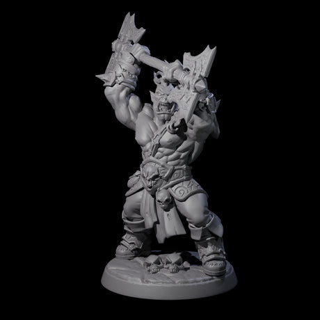 Marauding Orc Raider C Miniature for Dungeons and Dragons, Pathfinder or other TTRPGs