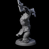 Marauding Orc Raider C Miniature for Dungeons and Dragons, Pathfinder or other TTRPGs