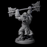 Marauding Orc Raider C Miniature for Dungeons and Dragons, Pathfinder or other TTRPGs