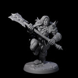Marauding Orc Raider E Miniature for Dungeons and Dragons, Pathfinder or other TTRPGs