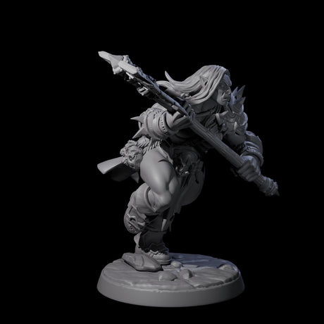 Marauding Orc Raider E Miniature for Dungeons and Dragons, Pathfinder or other TTRPGs