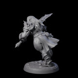 Marauding Orc Raider E Miniature for Dungeons and Dragons, Pathfinder or other TTRPGs