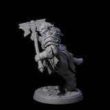 Marauding Orc Raider E Miniature for Dungeons and Dragons, Pathfinder or other TTRPGs