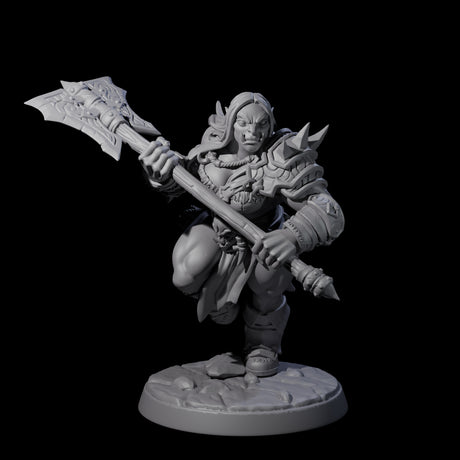 Marauding Orc Raider E Miniature for Dungeons and Dragons, Pathfinder or other TTRPGs