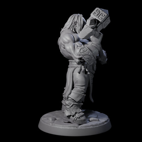 Marauding Orc Raider F Miniature for Dungeons and Dragons, Pathfinder or other TTRPGs