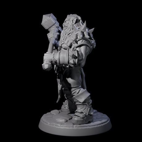 Marauding Orc Raider F Miniature for Dungeons and Dragons, Pathfinder or other TTRPGs