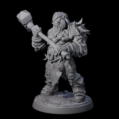 Marauding Orc Raider F Miniature for Dungeons and Dragons, Pathfinder or other TTRPGs