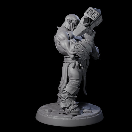 Marauding Orc Raider F Miniature for Dungeons and Dragons, Pathfinder or other TTRPGs