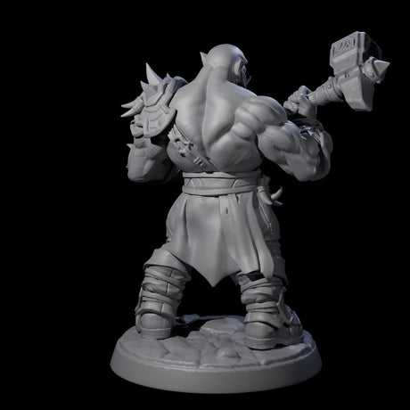 Marauding Orc Raider F Miniature for Dungeons and Dragons, Pathfinder or other TTRPGs