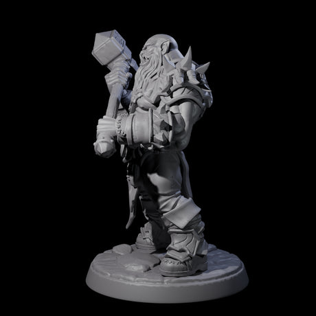 Marauding Orc Raider F Miniature for Dungeons and Dragons, Pathfinder or other TTRPGs