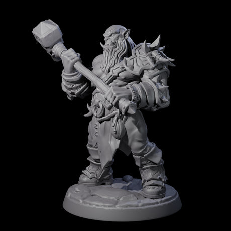 Marauding Orc Raider F Miniature for Dungeons and Dragons, Pathfinder or other TTRPGs