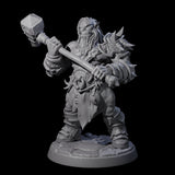 Marauding Orc Raider F Miniature for Dungeons and Dragons, Pathfinder or other TTRPGs