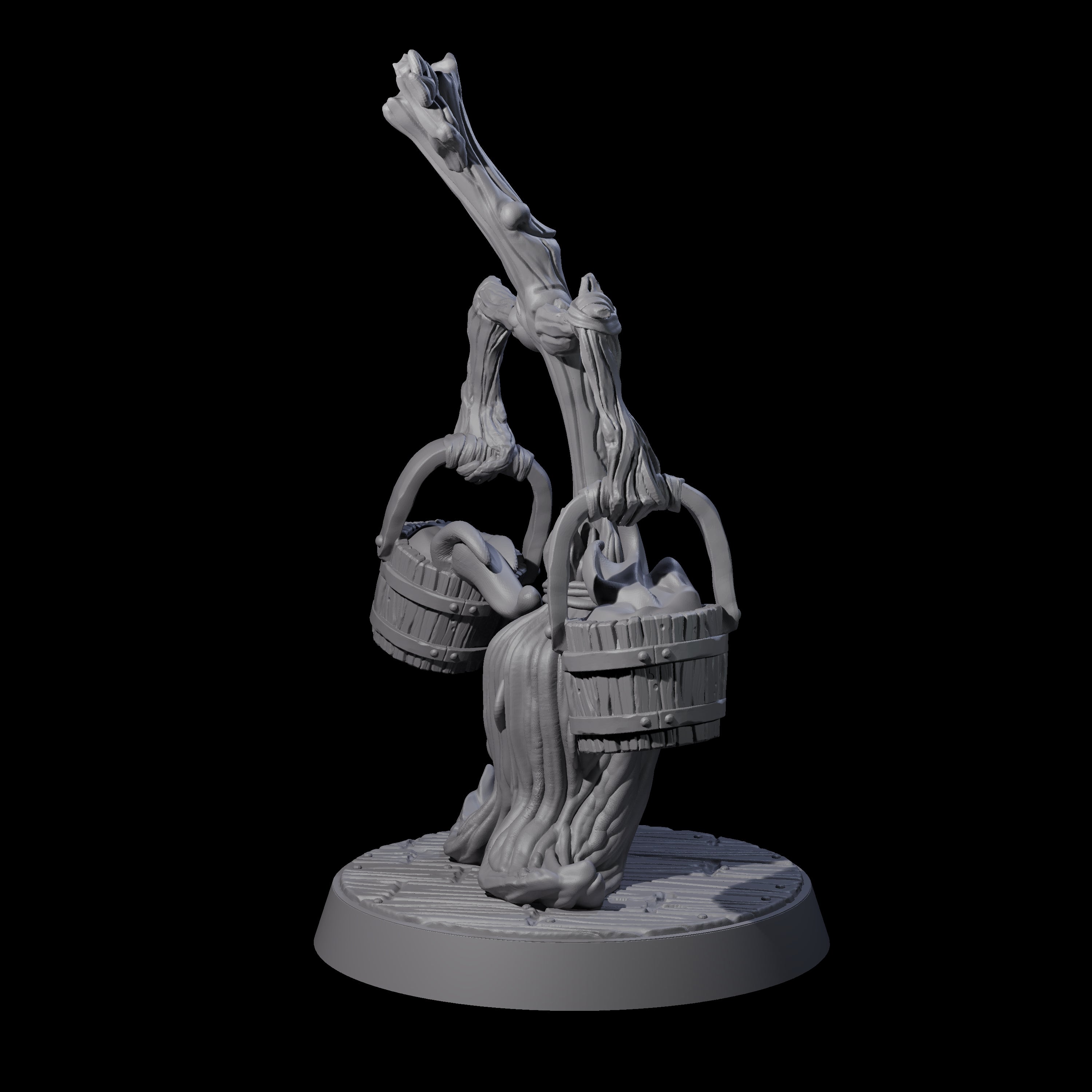 Marching Enchanted Broom Miniature for Dungeons and Dragons, Pathfinder or other TTRPGs