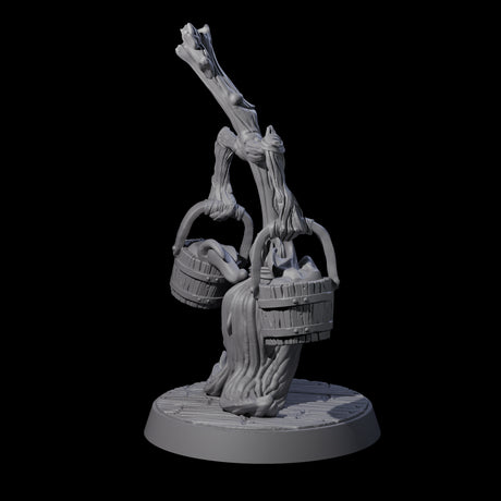 Marching Enchanted Broom Miniature for Dungeons and Dragons, Pathfinder or other TTRPGs
