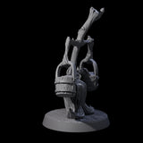 Marching Enchanted Broom Miniature for Dungeons and Dragons, Pathfinder or other TTRPGs