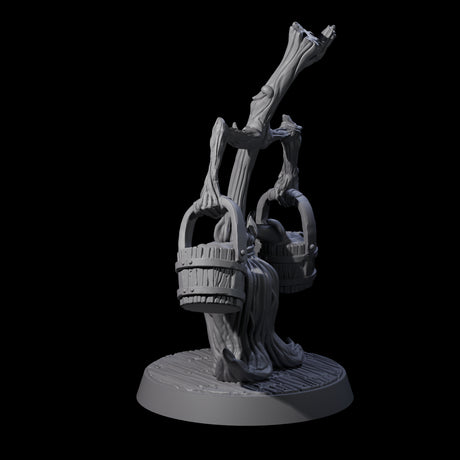 Marching Enchanted Broom Miniature for Dungeons and Dragons, Pathfinder or other TTRPGs