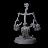 Marching Enchanted Broom Miniature for Dungeons and Dragons, Pathfinder or other TTRPGs