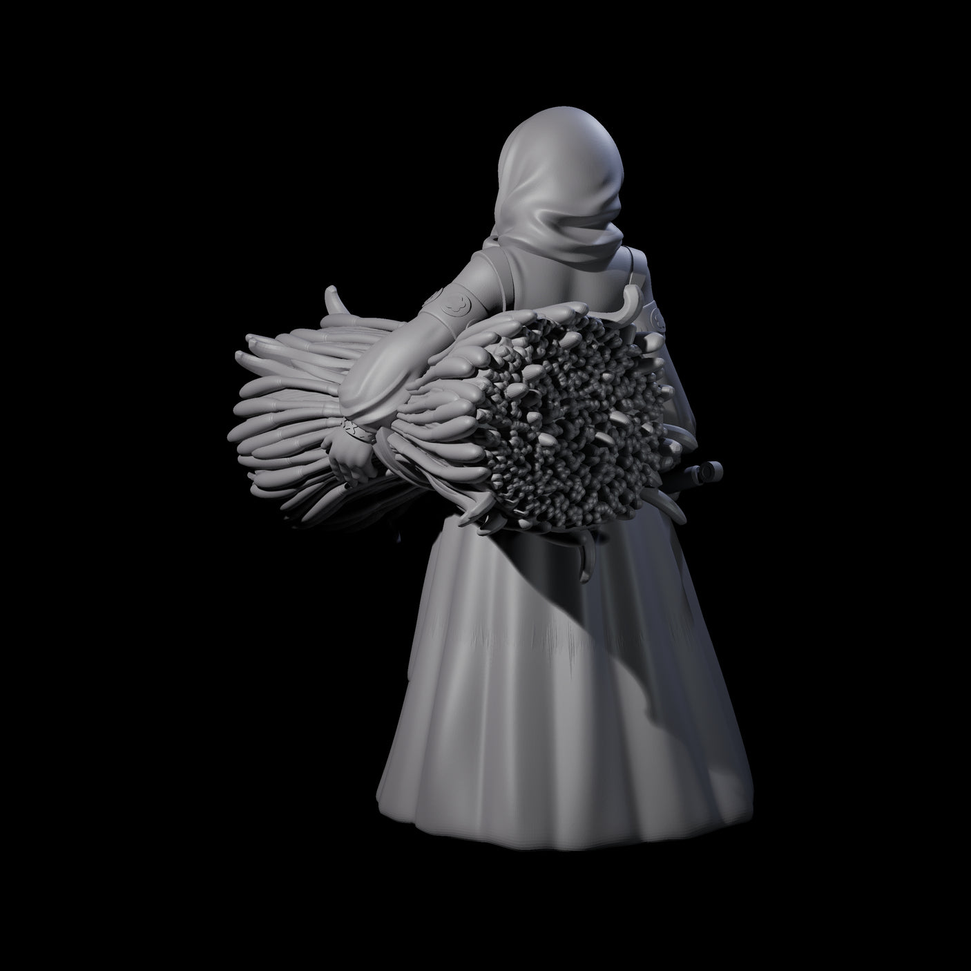 Margaret - Hard Working Farmer Miniature for Dungeons and Dragons, Pathfinder or other TTRPGs