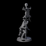 Marsh Goblin Bannerman Miniature for Dungeons and Dragons, Pathfinder or other TTRPGs