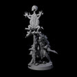 Marsh Goblin Bannerman Miniature for Dungeons and Dragons, Pathfinder or other TTRPGs