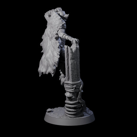 Marsh Goblin Frog Musician Miniature for Dungeons and Dragons, Pathfinder or other TTRPGs