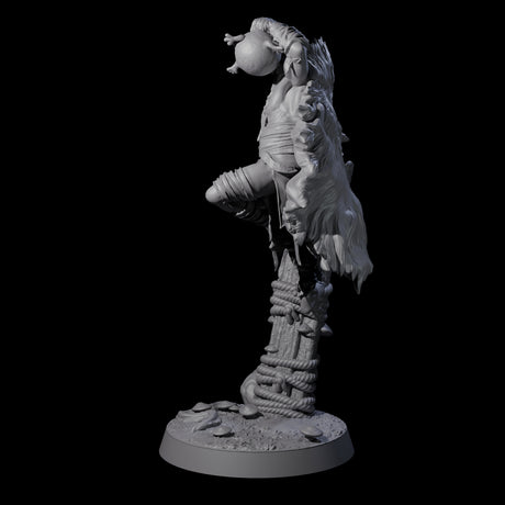 Marsh Goblin Frog Musician Miniature for Dungeons and Dragons, Pathfinder or other TTRPGs