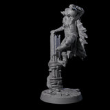 Marsh Goblin Frog Musician Miniature for Dungeons and Dragons, Pathfinder or other TTRPGs