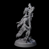Marsh Goblin Shaman Miniature for Dungeons and Dragons, Pathfinder or other TTRPGs