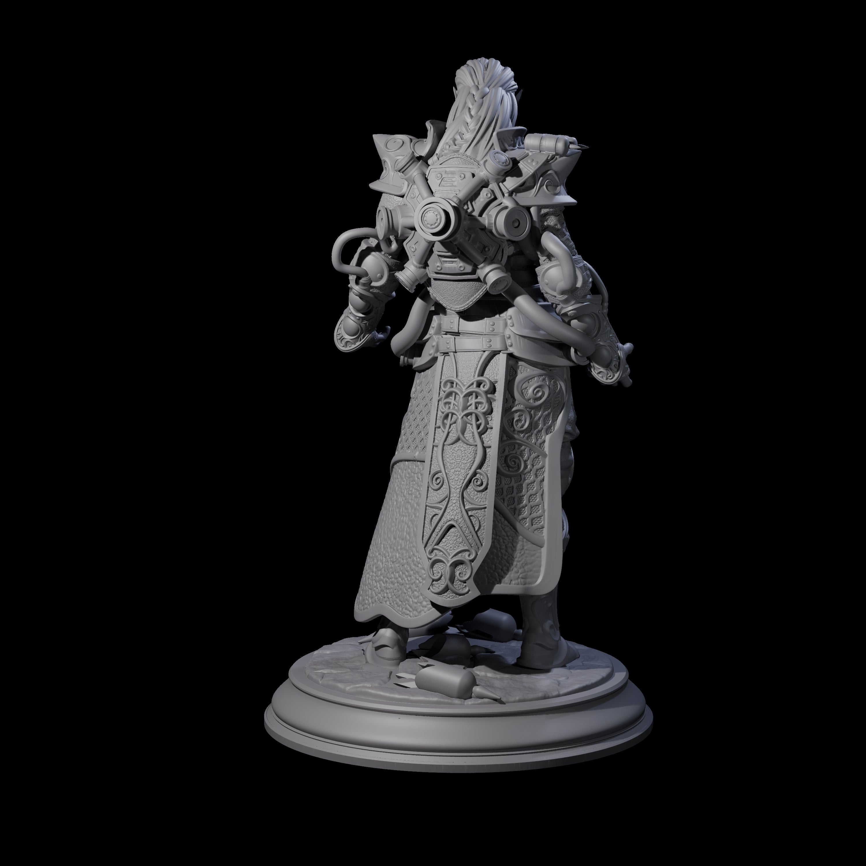 Masked Arcane Syphon Wizard Miniature for Dungeons and Dragons, Pathfinder or other TTRPGs