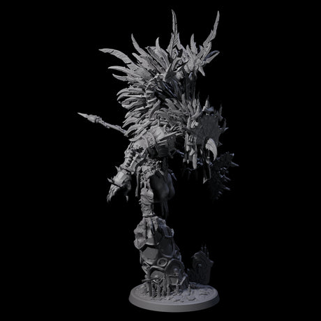 Masked Balor Guardian Miniature for Dungeons and Dragons, Pathfinder or other TTRPGs