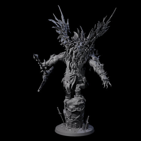 Masked Balor Guardian Miniature for Dungeons and Dragons, Pathfinder or other TTRPGs