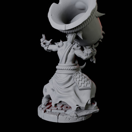 Masked Bearded Devil A Miniature for Dungeons and Dragons, Pathfinder or other TTRPGs