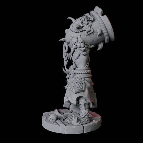Masked Bearded Devil A Miniature for Dungeons and Dragons, Pathfinder or other TTRPGs