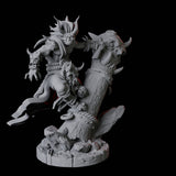 Masked Bearded Devil B Miniature for Dungeons and Dragons, Pathfinder or other TTRPGs