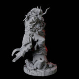 Masked Bearded Devil B Miniature for Dungeons and Dragons, Pathfinder or other TTRPGs
