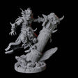 Masked Bearded Devil B Miniature for Dungeons and Dragons, Pathfinder or other TTRPGs