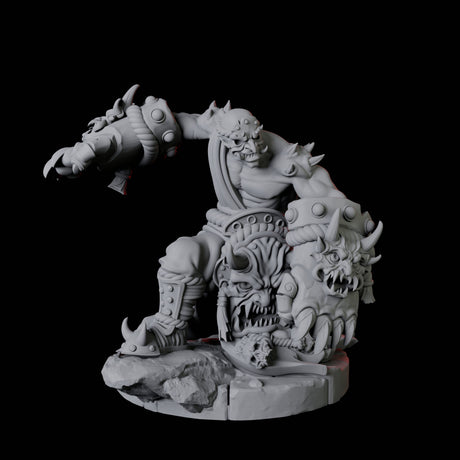 Masked Bearded Devil C Miniature for Dungeons and Dragons, Pathfinder or other TTRPGs