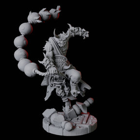 Masked Bearded Devil D Miniature for Dungeons and Dragons, Pathfinder or other TTRPGs