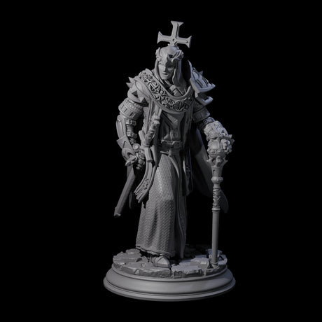 Masked Cleric Miniature for Dungeons and Dragons, Pathfinder or other TTRPGs