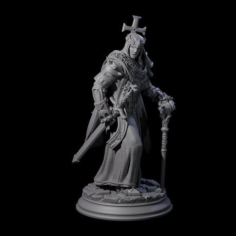 Masked Cleric Miniature for Dungeons and Dragons, Pathfinder or other TTRPGs