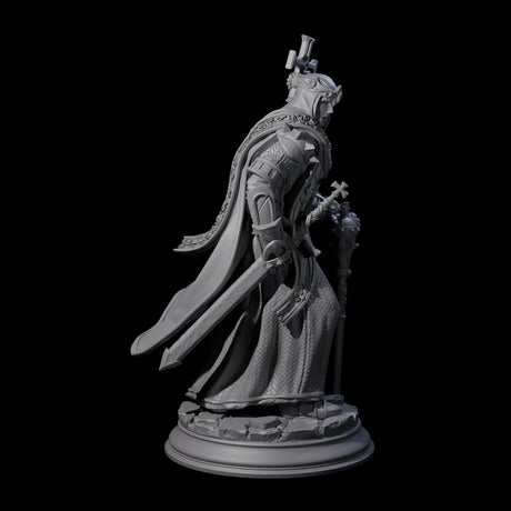 Masked Cleric Miniature for Dungeons and Dragons, Pathfinder or other TTRPGs