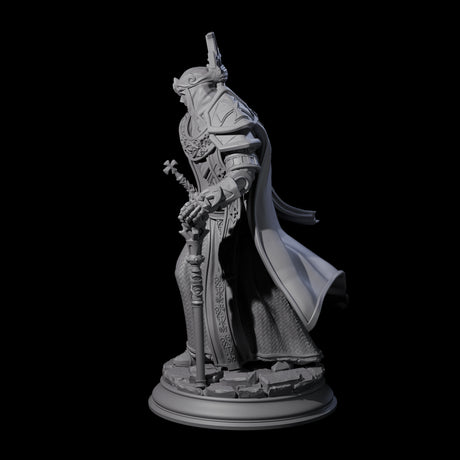 Masked Cleric Miniature for Dungeons and Dragons, Pathfinder or other TTRPGs