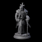 Masked Cleric Miniature for Dungeons and Dragons, Pathfinder or other TTRPGs